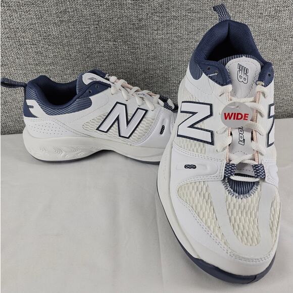 NEW BALANCE WOMEN’S WHITE FRESH FOAM X 1007 COURT TENNIS SHOES – SIZE 7.5W - Picture 4 of 9